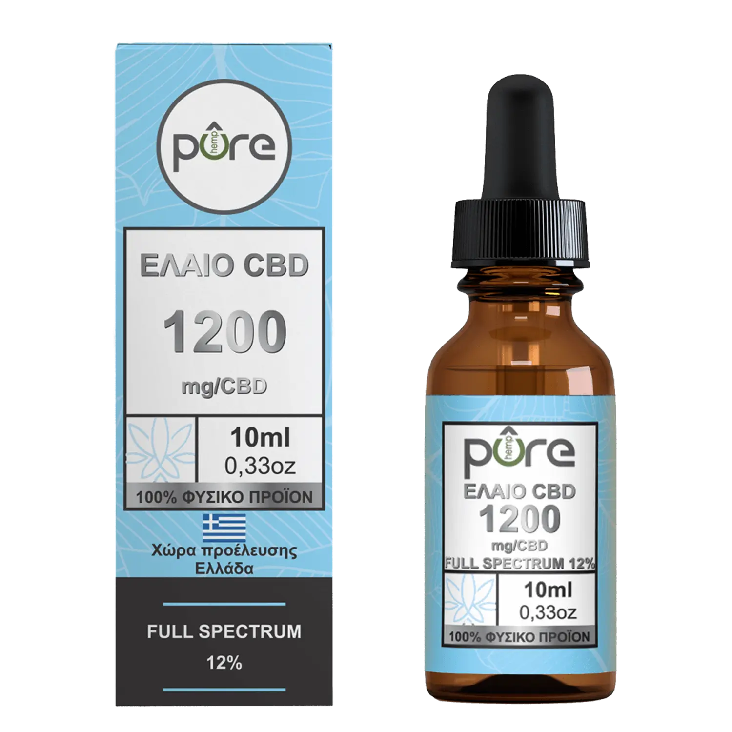Pure Hemp CBD Full Spectrum 1200mg