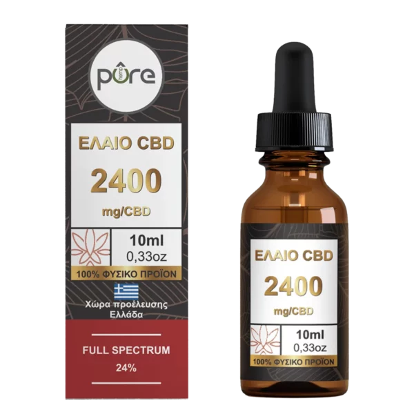 Pure CBD Oil Full Spectrum 2400mg