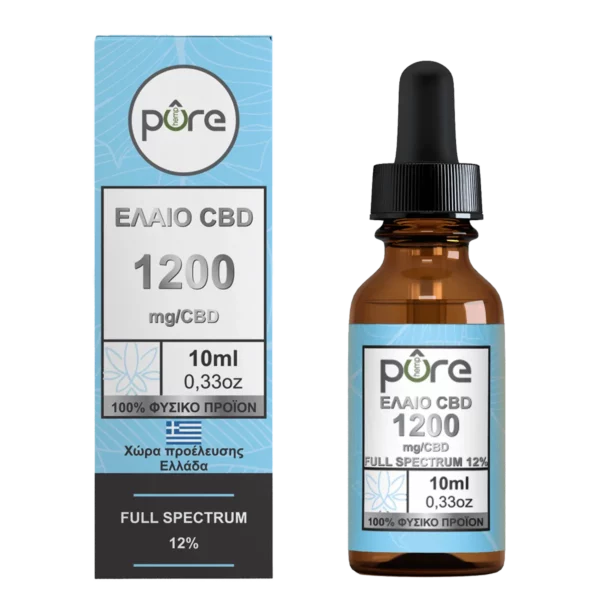 Pure CBD Oil Full Spectrum 1200mg
