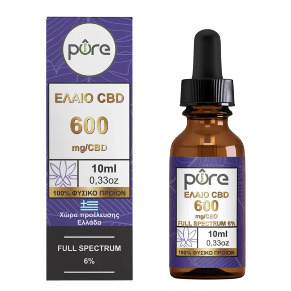 Pure CBD Oil Full Spectrum 600mg