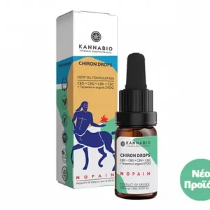 Chiron Drops NoPain CBD+CBG+CBN+CBN+CBC+Terpenes (2,250mg/10ml)