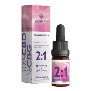 Kannabio Healing Drops CBD/CBG 2:1