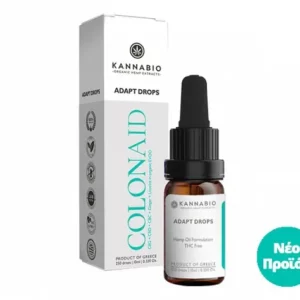 Kannabio Adapt Drops ColonAid CBD+CBG+CBC+Adaptogens (1,750mg/10ml)